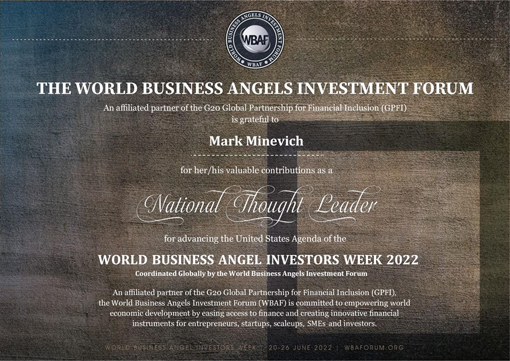 World Business Angel Investors Forum